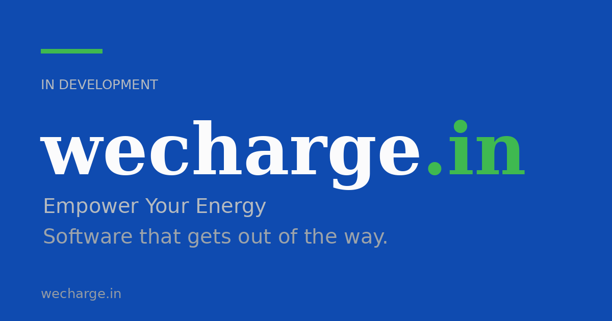 Link preview image for wecharge.in